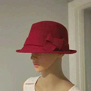 Midnight velvet vintage  hat